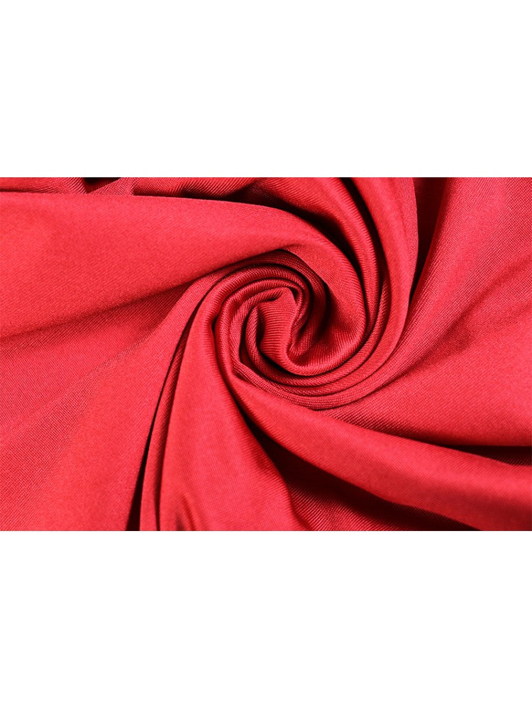 Solid Ruffles A-line Backless Halter Mini Dress