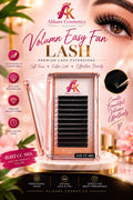 Alikare Volume Easy Fan premium lash extensions tray labeled 0.03 CC MIX